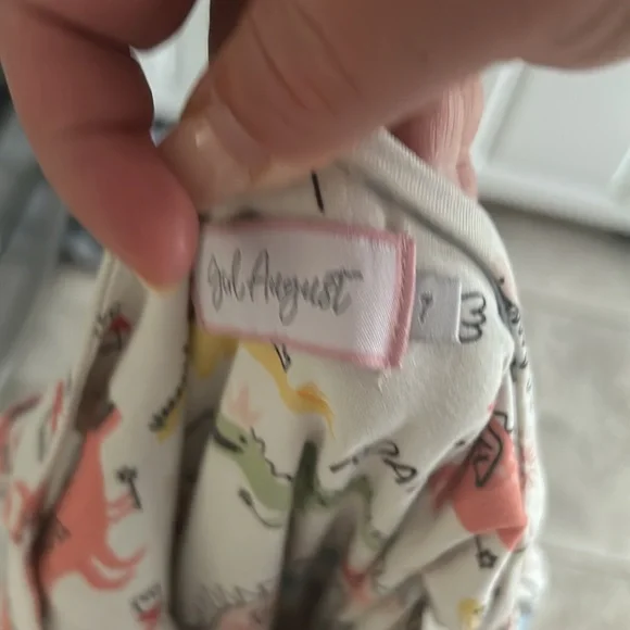 Girls 7 Girl August Dinosaur print matching set- beautiful fave!